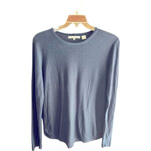 eight eight eight ribbed pullover top Sz L